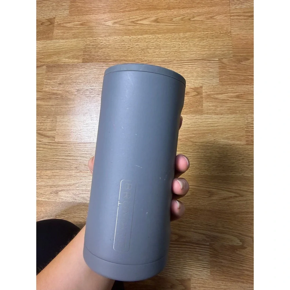 BruMate Hopsulator Juggernaut Camping Tailgate Can Cooler Unisex 24oz Matte Gray